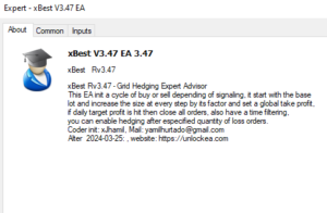EA's Review's 243 xBest v3.47 MT4 EA Free download